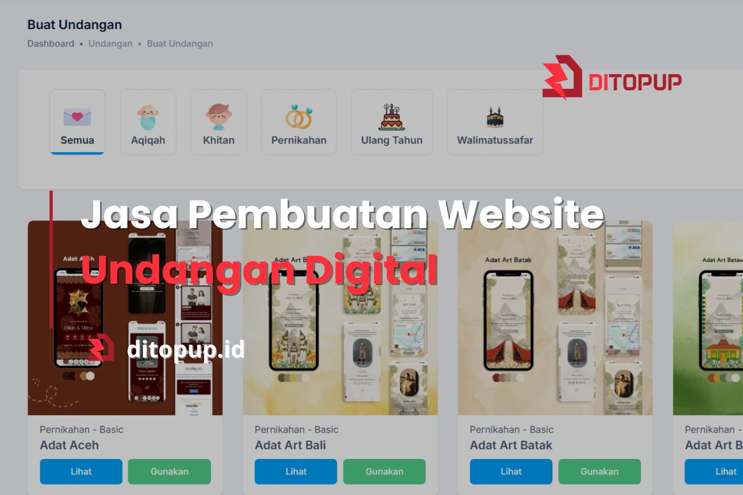 Jasa Pembuatan Website Undangan Digital