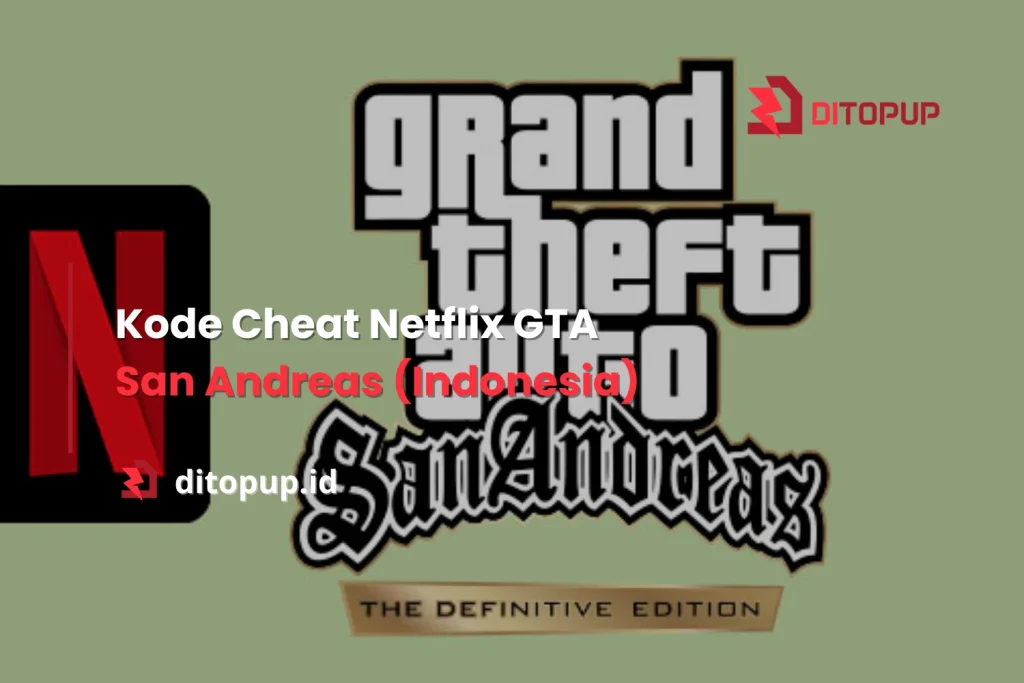 Daftar Kode Cheat Netflix GTA San Andreas (Indonesia)